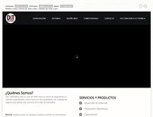 Tablet Screenshot of dt-informatica.com.mx